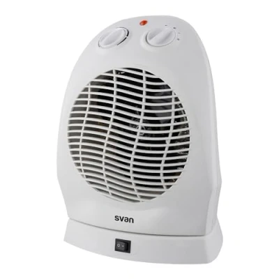 Imagen de Svan Convector Eléctrico Bajo Consumo Blanco SCEV2001V. 2000W, 3 Niveles de potencia, Función Turbo, Termostato Regulable, Calefacción por Resistencia