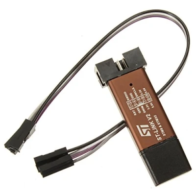 Imagen de Youmile ST LINK V2 Emulator Downloader Programador Soporte Unidad de programación STM8 STM32