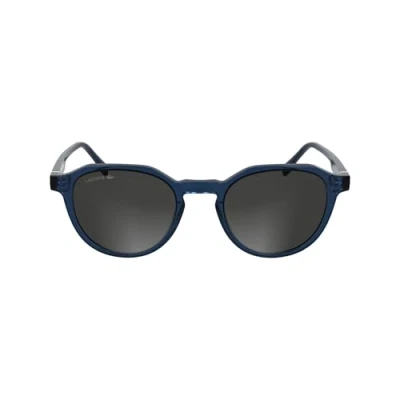 Imagen de Lacoste Hombre L6052S 410 Gafas de sol Bio inyección Azul Cuadrada Normal