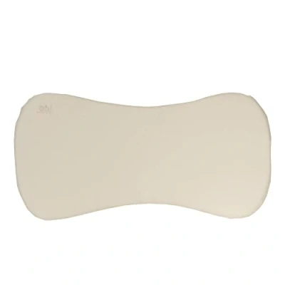 Imagen de Babyline Almohada bebé Piqué Premium, Ayuda a Prevenir y Tratar la Plagiocefalia, Hipoalergénica, Transpirable Desenfundable (2 Fundas Incluidas) (Piqué Arena)