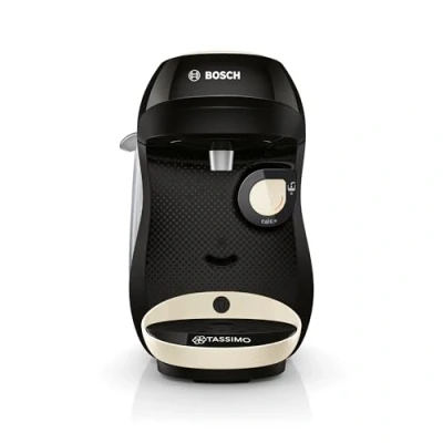 Imagen de Bosch Cafetera Multibebida Tassimo Happy Friendly, Hasta 70 bebidas, OneTouch, INTELLIBREW™, Beige, TAS107E
