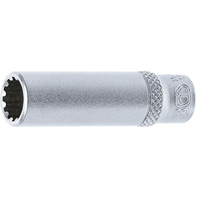 Imagen de BGS 10159 Llave de vaso Gear Lock, larga entrada 6,3 mm (1/4&quot;) 9