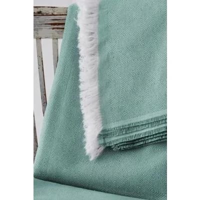Imagen de Textilhome Funda Multiusos Foulard Cubre Cama Dante 180x285 cm para Sofa 2 Plazas, Protector Sofa. Color Aguamarina