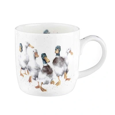 Imagen de Wrendale Designs Taza con texto en inglés Quackers