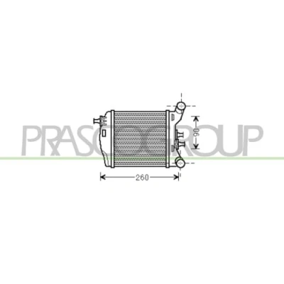 Imagen de PRASCO FT030N003 Intercooler ABARTH: 500 / 595 695 Hatchback