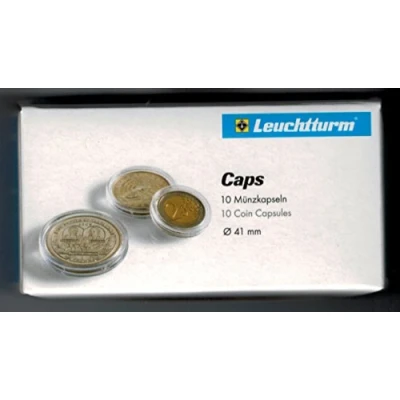 Imagen de Leuchtturm 334928 cápsulas de Monedas diámetro Interior 41 mm