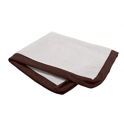 Imagen de FurHaven Funda de Repuesto para Cama Perro Sherpa y Gamuza, Color expreso, Talla L