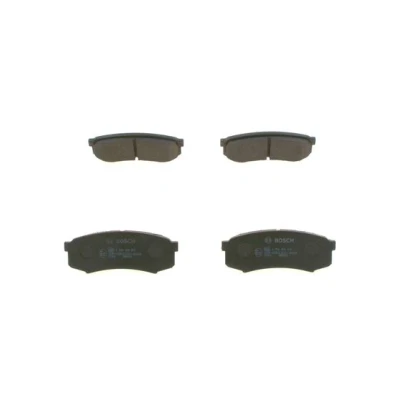 Imagen de BOSCH 0 986 424 313 Juego de pastillas freno Low Metallic con instrucciones montaje TOYOTA: 4Runner SUV, Land Cruiser Prado 150 norauto, oscaro,