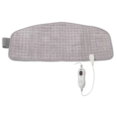 Imagen de ADLER AD7437 Manta Electrica Lumbar Espalda Cuello, Almohadilla Cervical Térmica, Calor para Alivio Dolor Menstrual, Ciática, Esterilla Lavable, 4 Temperaturas Apagado Automático, Contorno hasta 130cm