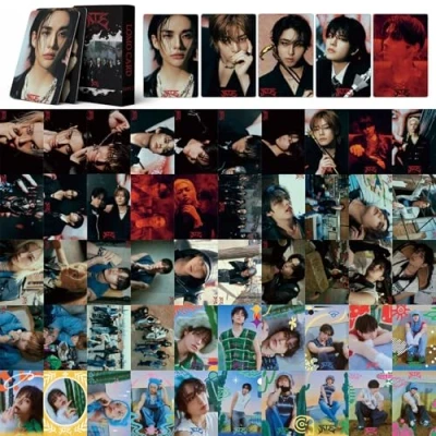 Imagen de 55 unidades Stray Kids Photocards ATE Cards New Album SKZ Mini Merch Photo StrayKids Poster para aficionados