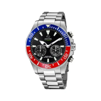 Imagen de JAGUAR Reloj Modelo J888/4 de la colección Connected, Caja 45,7 mm Negro con Correa Acero para Caballero