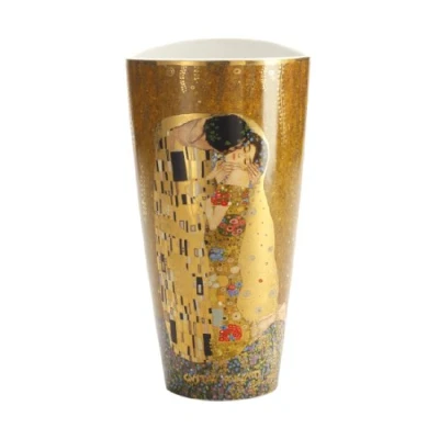 Imagen de Goebel 66489204 Jarrón, diseño de El Beso Gustav Klimt