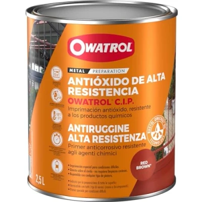 Imagen de OWATROL CIP Imprimación anticorrosiva Marrón Rojo (ow8) 2,5 litros