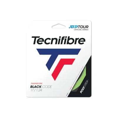 Imagen de Tecnifibre Cordaje Tenis Black Code Set 1.24mm Lima