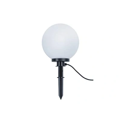 Imagen de Reality Bolo Lámpara de sobremuro con estaca para exterior, 23W, IP44, 806 lumens, color negro