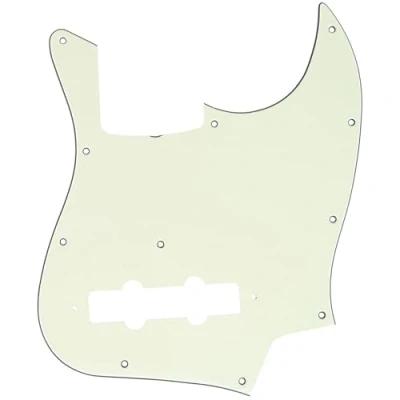 Imagen de Musiclily Pro 11 Agujeros Pickguard de Bajo Estilo J Golpeador para JPN Fender Japan 4 Cuerdas,3 capas Marfil