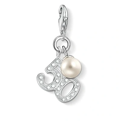 Imagen de Thomas Sabo Charm con Cierre para Mujer de Plata Ley 925/1000 Zirconia Cúbica