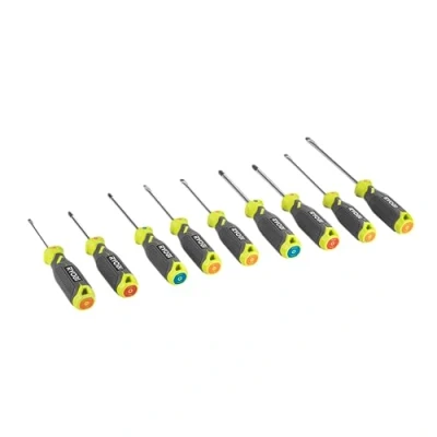 Imagen de Ryobi RHSDS9PC Juego de destornilladores magnéticos (9 piezas)