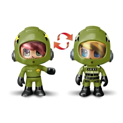 Imagen de Pinypon Action Camión de Las Fuerzas Especiales, furgón Juguete con Espacio para Figuras y +15 Accesorios, Incluye 2 muñecos, niños niñas Desde 4 años, Famosa (PNC52000)