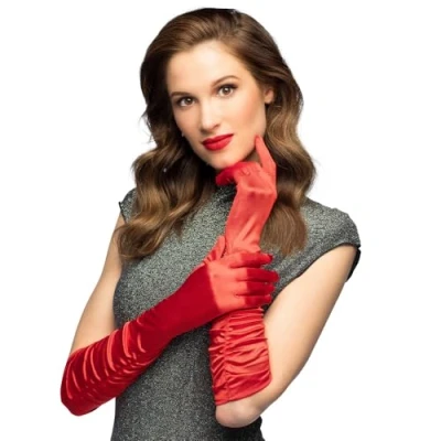 Imagen de Boland 03142 Guantes de Hollywood, un tamaño, color rojo , color/modelo surtido