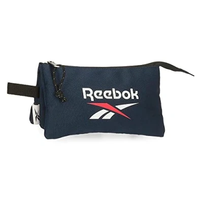 Imagen de Reebok Boston Estuche Triple Azul 22x12x5 cms Poliéster