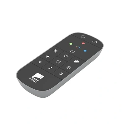 Imagen de Eglo connect.z Smart Home mando a distancia 2.0, ZigBee, accesorio para las luces de plástico en negro y gris, funciona con pilas
