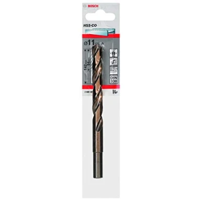 Imagen de Bosch 2 608 585 867 Brocas metálicas HSS Co, DIN 338 (11 x 94 142 mm)