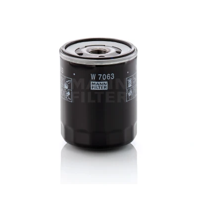 Imagen de MANN FILTER W 7063 Filtro de aceite M 20 X 1.5 con válvula bloqueo retorno enroscable PEUGEOT: Traveller, Boxer Furgón, Expert III Furgón