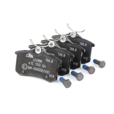 Imagen de ATE Ceramic 13.0470 2886.2 Juego de pastillas freno excl. contacto avisador desgaste con tornillos pinza AUDI: A4 B6 Berlina norauto,