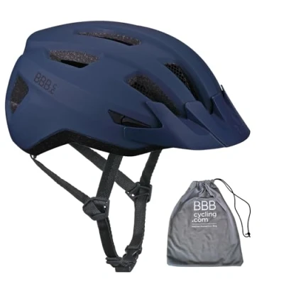 Imagen de BBB Casco de Ciclismo para Adultos MTB y Bicicleta Carretera, Adultos, Mujeres Hombres, con Visera Desmontable Bolsa Viaje I Condor