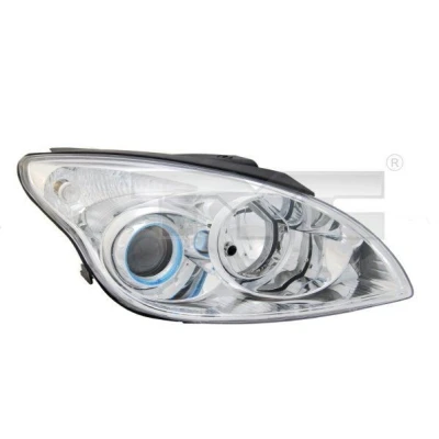Imagen de TYC 20 11781 15 2 Faros derecha H7, H1 para circulación por la con electromotor HYUNDAI: i30 I Hatchback