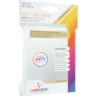 Imagen de GAMEGEN!C Matte Dixit Sleeves 81 x 122 mm (90), Clear Colour (GGS10055ML)