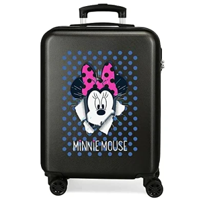 Imagen de Disney Minnie Sunny Day Maleta de cabina Azul 37x55x20 cms Rígida ABS Cierre combinación 34L 2,6Kgs 4 Ruedas dobles Equipaje Mano