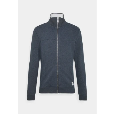 Imagen de TOM Tailor WITH Cutline Sudadera con cremallera, Hombre, Talla: Small, Sky captain blue