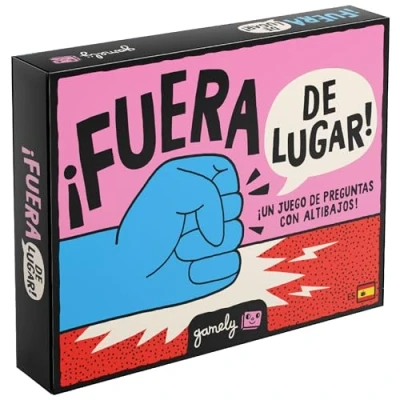 Imagen de Gamely ¡Fuera de Lugar! el Genial Juego Preguntas en Que tendrás tentar a la Suerte Un Apto para niños, Adolescentes y Adultos 2+ Jugadores