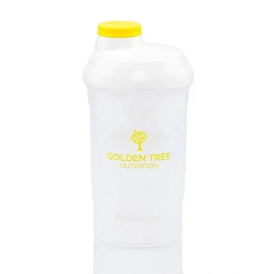 Imagen de GOLDEN TREE Wave Protein Shaker 600ml Agitador de proteína Libre BPA, DHE Cerrado herméticamente al 100%