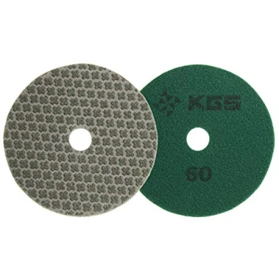 Imagen de Disque Polissage Diamanté à Sec Ø100x15mm KGS Swiflex XX (Lot de 3) (Grain 60)