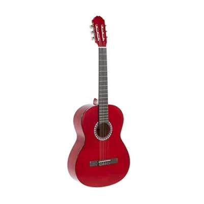 Imagen de Gewapure Guitarra Clásica Basic 4/4 Rojo Transparente
