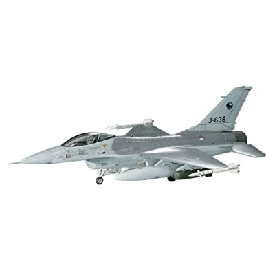 Imagen de F 16A Falcon 1 72 Model Airplane Kit by Hasegawa