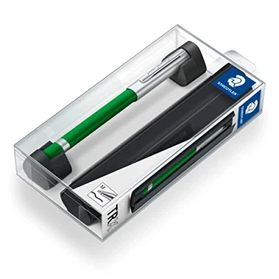 Imagen de Staedtler Broadliner Triplus 412TRX5M 9. Bolígrafo de punta redonda con tinta color negro y anchura media.