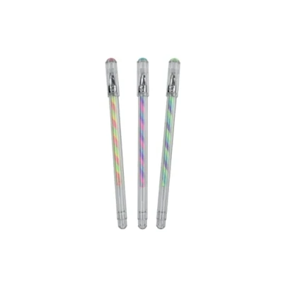Imagen de Legami Juego de 3 bolígrafos gel multicolor, 1 x 14,5 cm, diámetro la punta 1,0 mm, tres tintas contrastantes para decorar, escribir y dar originalidad a cada página