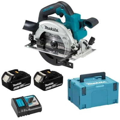 Imagen de Makita Dhs660Rtj Sierra Circul. 18V Li, 18 V, Multicolor