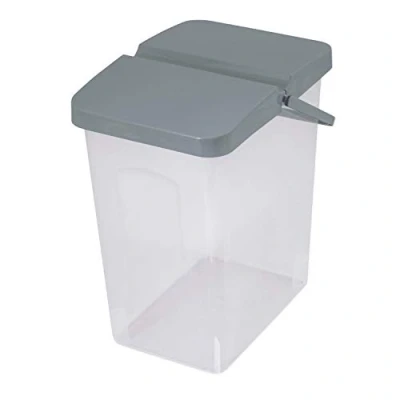 Imagen de Branq 1311 caja de almacenamiento/caja para alimentos mascotas capacidad 10 L con tapa lima