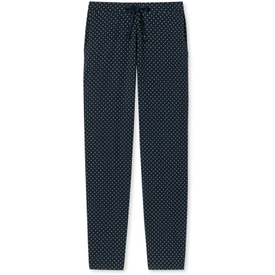 Imagen de Schiesser MIX Relax LANG Pantalón de pijama, Mujer, Talla: 36, Dunkelblau gem.