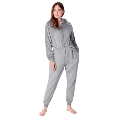 Imagen de CityComfort Pijama Entero Mujer, de Polar Suave Cómodo Calentito S XL (Gris Pizarra, M)