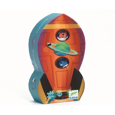Imagen de Puzzle Silueta Nave Espacial
