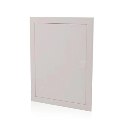 Imagen de Caja de fusibles 2 hileras 24 módulos distribución montaje empotrado IP40 Carcasa del distribuidor Puerta metálica para la instalación sala seca en el hogar