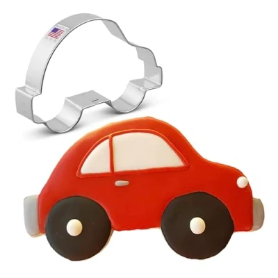 Imagen de Ann Clark Cookie Cutters Cortador de galletas cochecito 12 cm Acero fabricado en EE. UU.