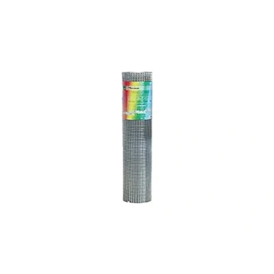 Imagen de SATURNIA Malla Electrosoldada Ligera Galvanizada 13x13 Alto 60 cm. Rollo 10 Metros Uso Domestico