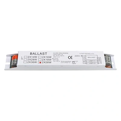 Imagen de SUCHUANGUANG T8 220 240V AC 2x58W Balasto electrónico de Voltaje Amplio Balastos lámpara Fluorescente electrónicos B